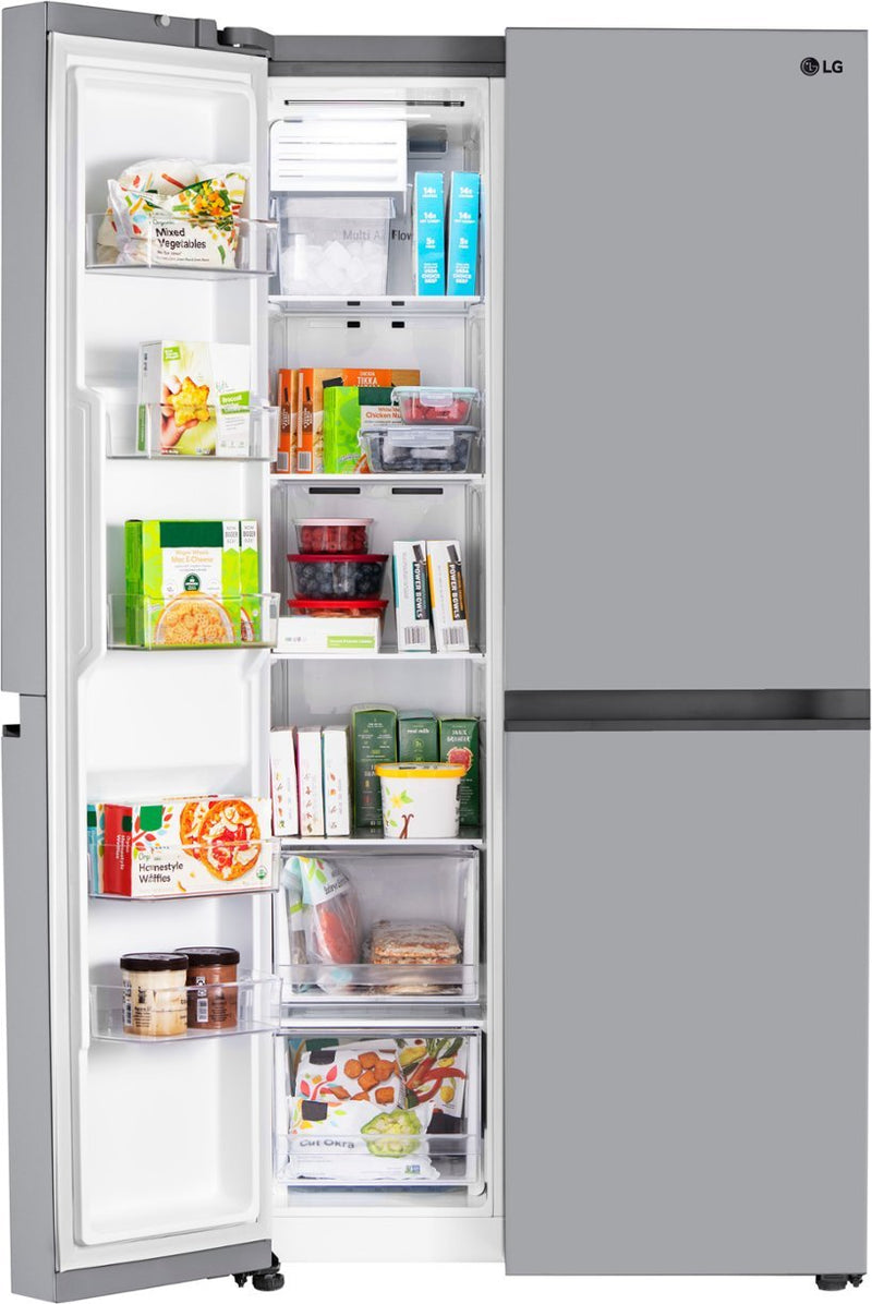 LG 28 cu. ft. Side by Side Refrigerator with External Water in Stainless Standard Depth