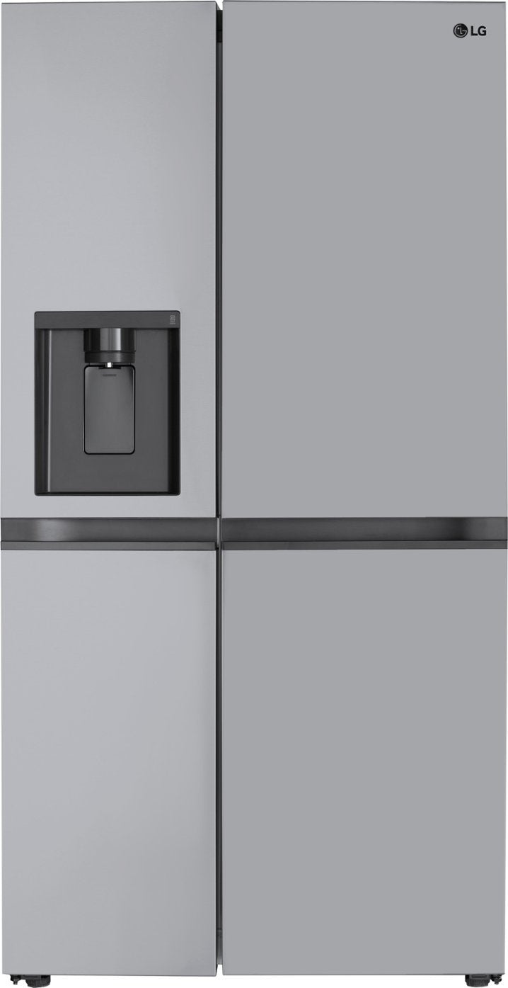 LG 28 cu. ft. Side by Side Refrigerator with External Water in Stainless Standard Depth