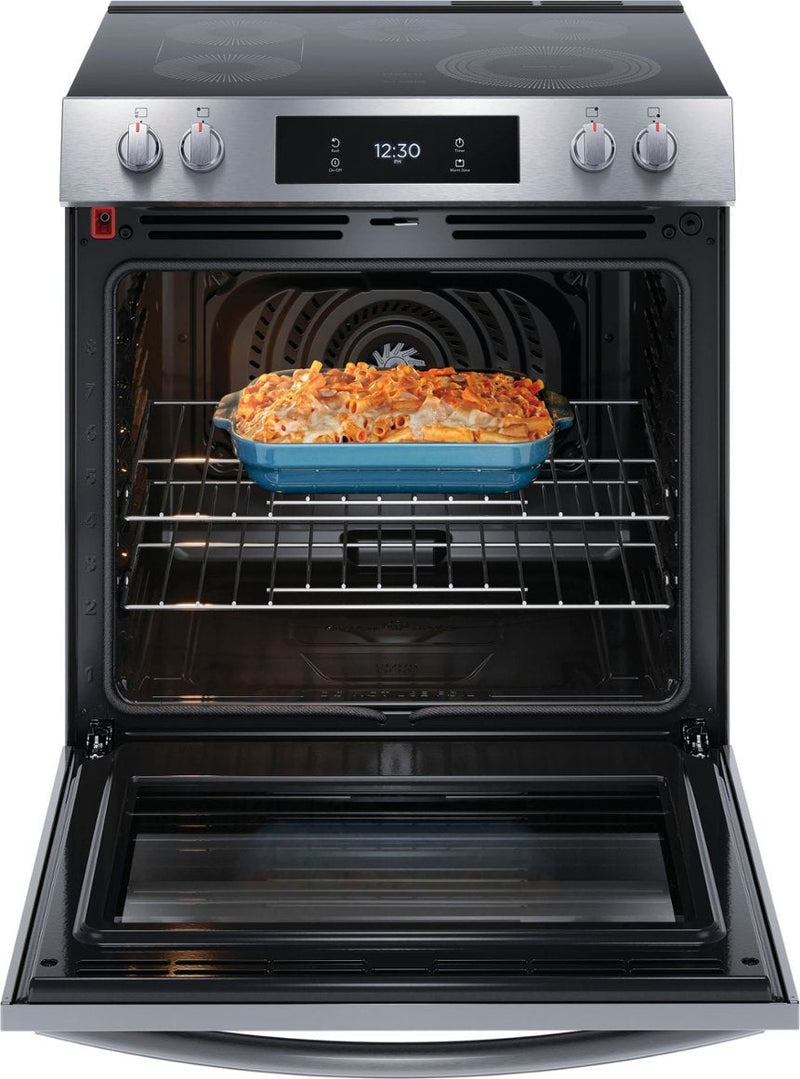 Frigidaire Gallery 30" 6.2 Cu. Ft. Slide-In Electric Range w/ Total Convection and Air Fry