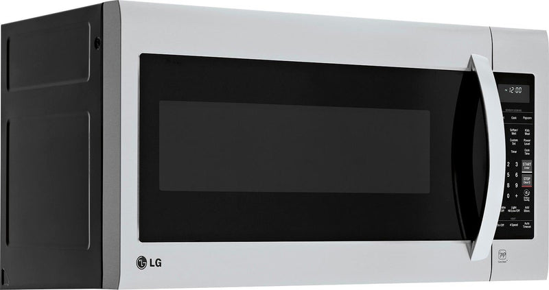 LG - 2.0 Cu. Ft. Over-the-Range Microwave with Sensor Cooking and EasyClean - Stainless steel