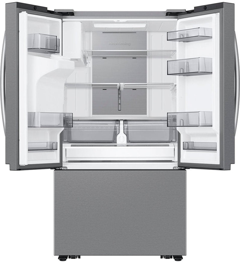 Samsung 25 Cu. Ft. Ultra Large Capacity Counter Depth 3 Door French Door Refrigerator with Family Hub