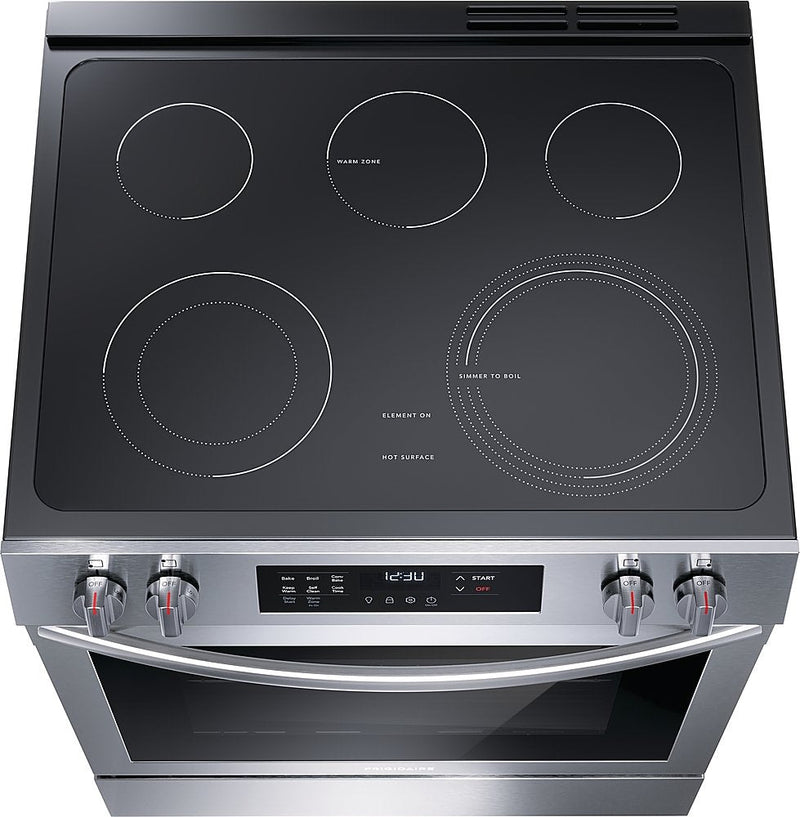 Frigidaire 30" 5.3 Cu. Ft. 5 Element Slide-In Electric Range w/ Convection