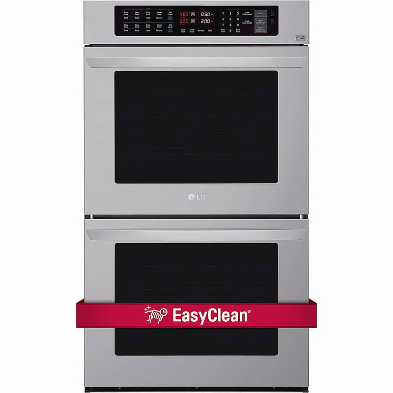 30" Built-In Electric Convection Double Wall Oven with EasyClean - Stainless steel