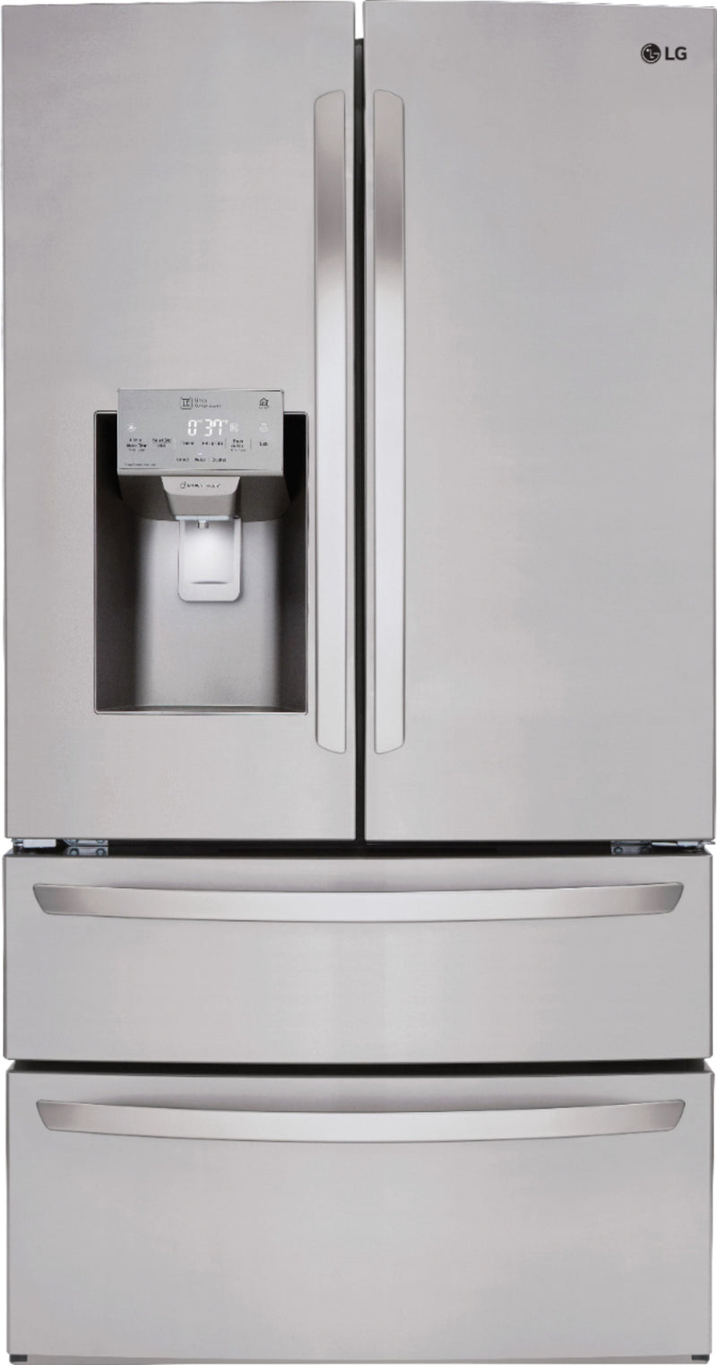 28 Cu. Ft. 4-Door French Door Smart Wi-Fi Enabled Refrigerator PrintProof