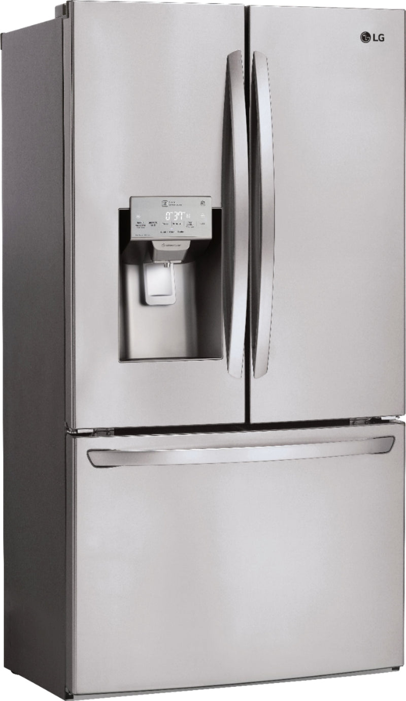 Clearance 26 Cu. Ft. Smart wi-fi Enabled French Door Refrigerator