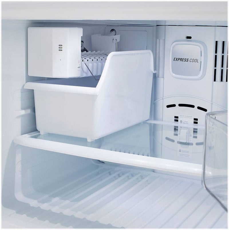 20.2 Cu. Ft. Top-Freezer Refrigerator - Stainless steel