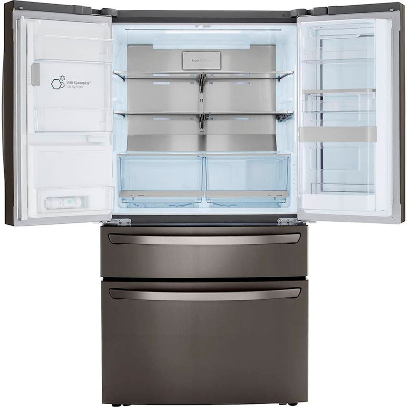 30 Cu. Ft. 4-Door French Door Refrigerator with InstaView Door-in-Door and Craft Ice