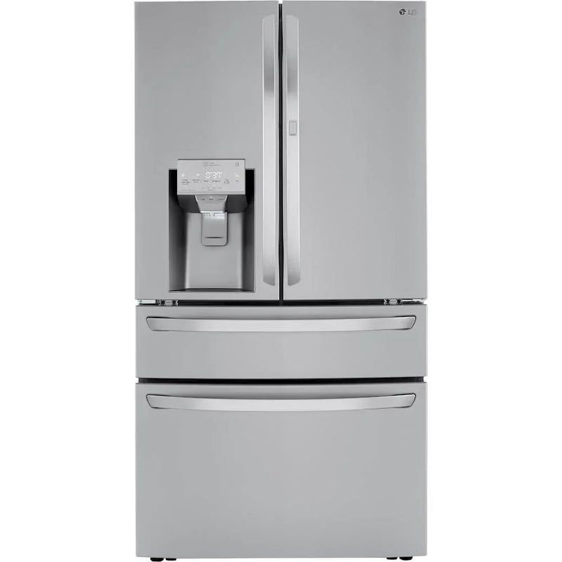 30 Cu. Ft. 4-Door French Door Refrigerator with Door-in-Door and Craft Ice - Stainless steel