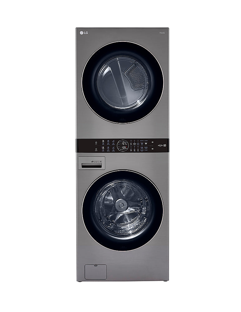 Smart Front Load Washer and 7.4 Cu. Ft. Electric Dryer WashTower with Steam and Built-In Intelligence