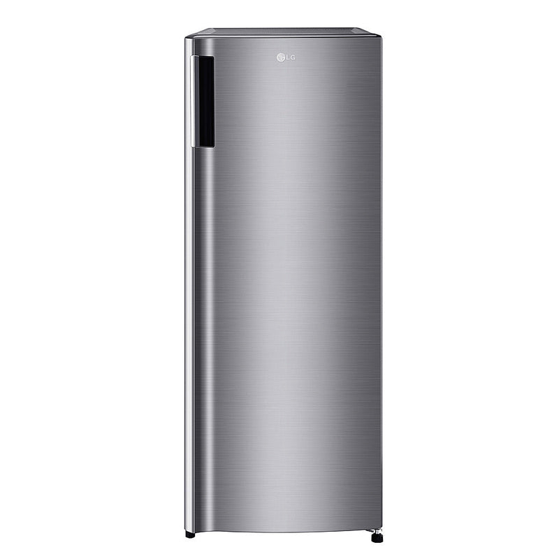 7 cu. Ft Single Door Freezer - Platinum silver