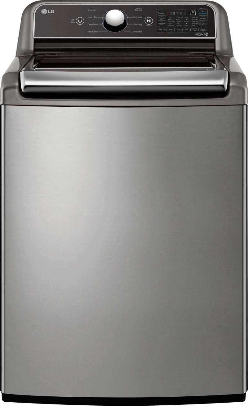 LG 5.5 Cu. Ft. Smart Top Load Washer with TurboWash3D and 7.3 Cu. Ft. ELECTRIC Dryer