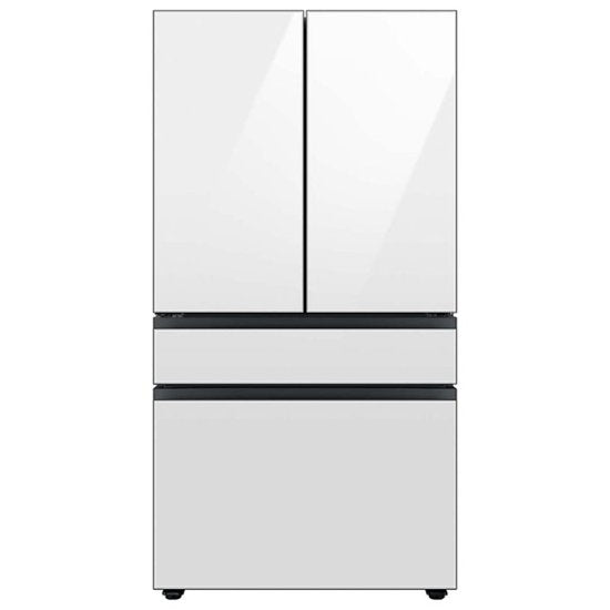 Samsung Bespoke 35.8 in. 29 cu. ft. Standard Depth 4-Door French Door Refrigerator with Beverage Center