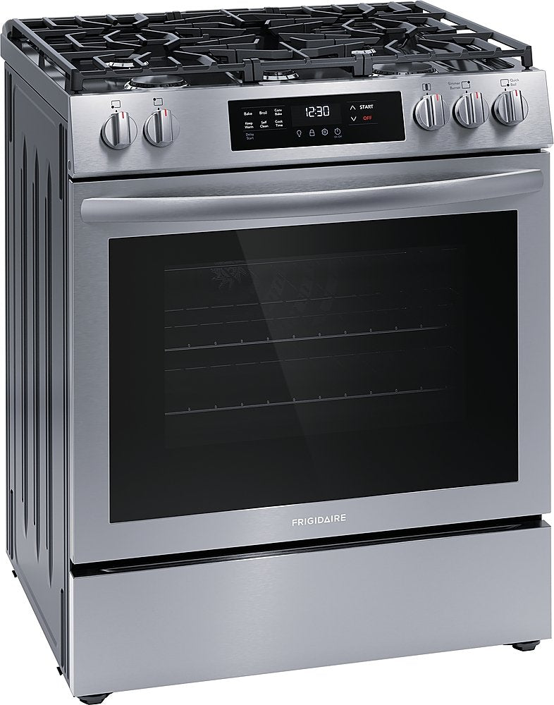 Frigidaire 30" 5 Burner Slide-In Gas Range w/ Convection