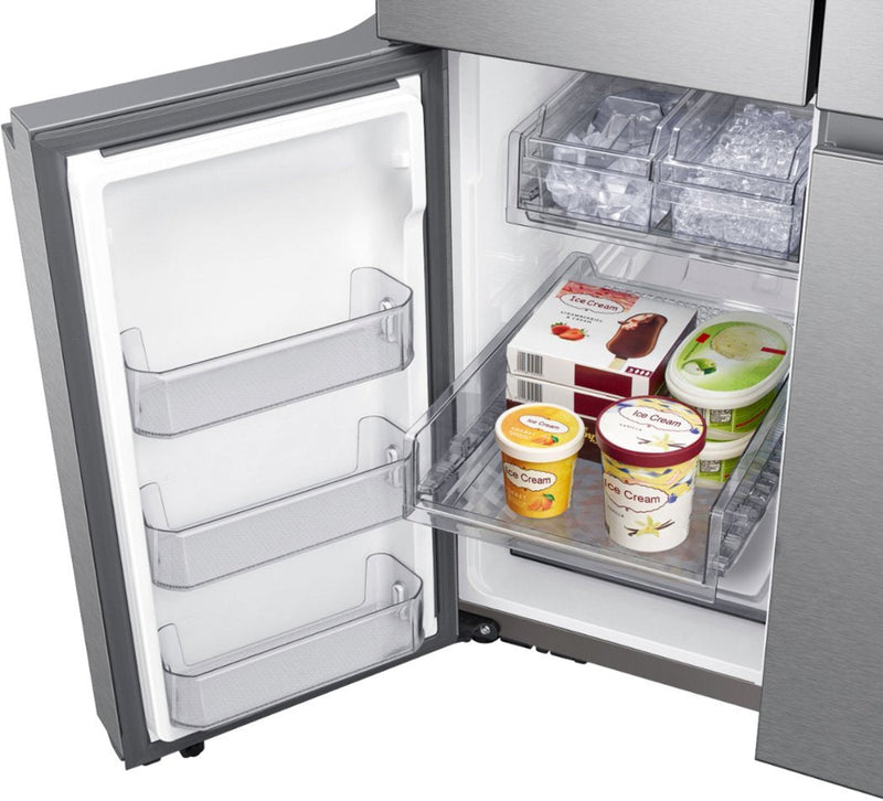 Samsung 4-Door Flex French Door Smart Refrigerator in Fingerprint Resistant Stainless Steel