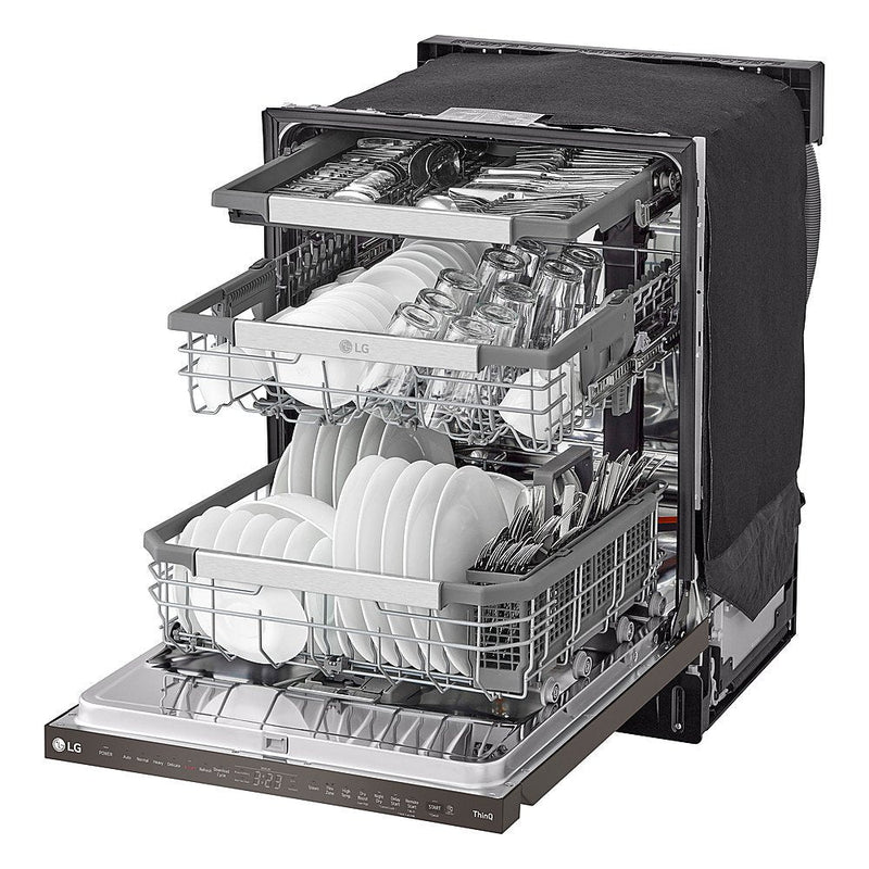 LG Electronics Smart Top Control Dishwasher with 1-Hour Wash & Dry, QuadWash® Pro, TrueSteam® and Dynamic Heat Dry™