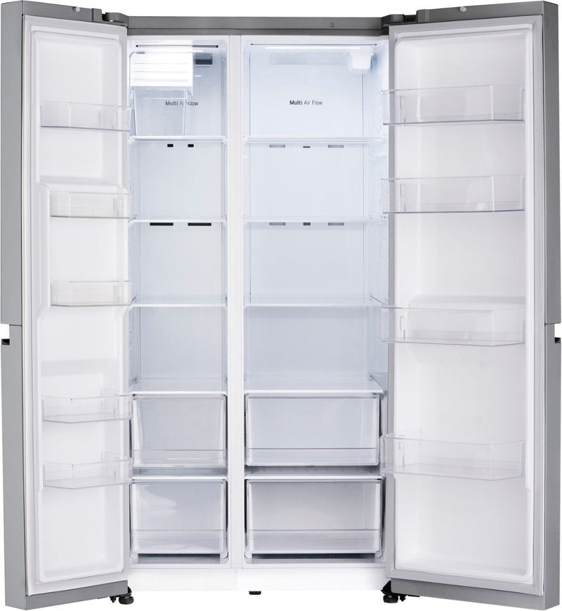 LG 28 cu. ft. Side by Side Refrigerator with External Water in Stainless Standard Depth