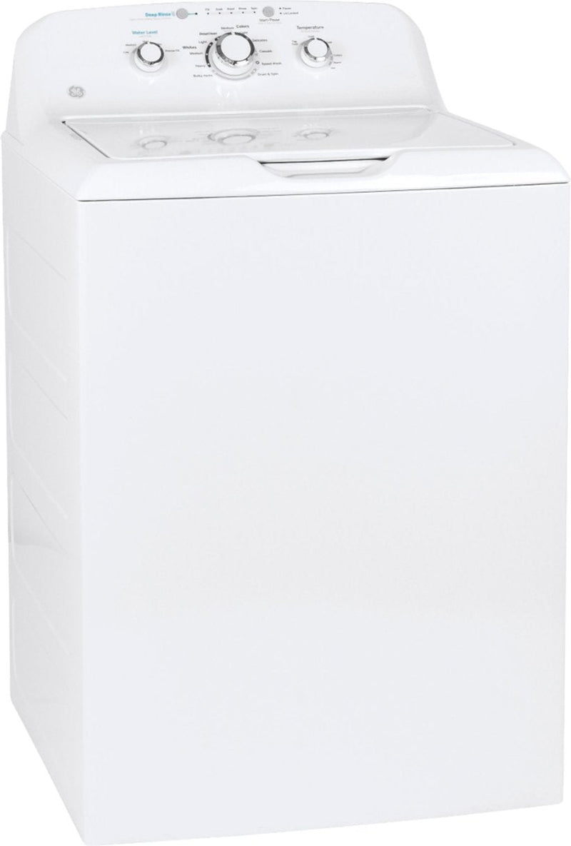 GE - 4.2 cu. ft. Capacity Washer with Stainless Steel Basket