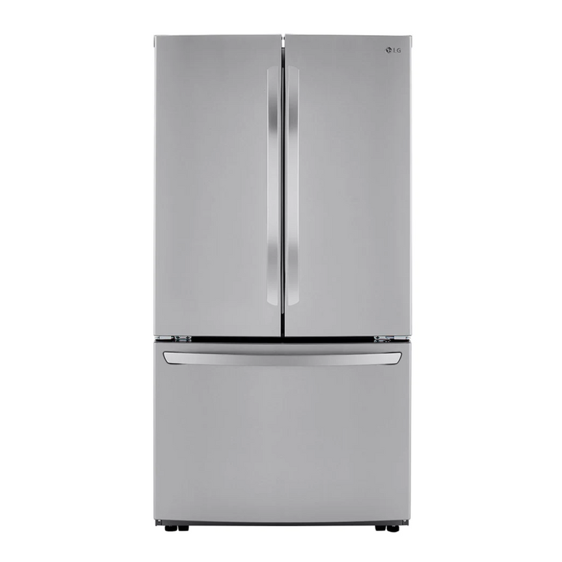 29 cu. ft. 3-Door French Door Refrigerator in Stainless Steel with Door Cooling+ and Internal Ice Dispenser