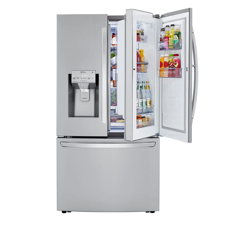 Clearance 30 cu. ft. French Door Smart Refrigerator, Door-In-Door, Dual Ice Makers with Craft Ice, PrintProof Stainless Steel