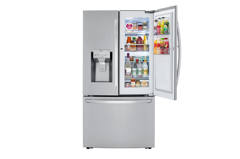 Clearance 30 cu. ft. French Door Smart Refrigerator, Door-In-Door, Dual Ice Makers with Craft Ice, PrintProof Stainless Steel