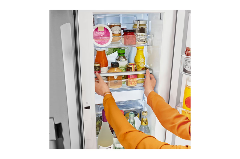 30 cu. ft. French Door Smart Refrigerator, Door-In-Door, Dual Ice Makers with Craft Ice, PrintProof Stainless Steel