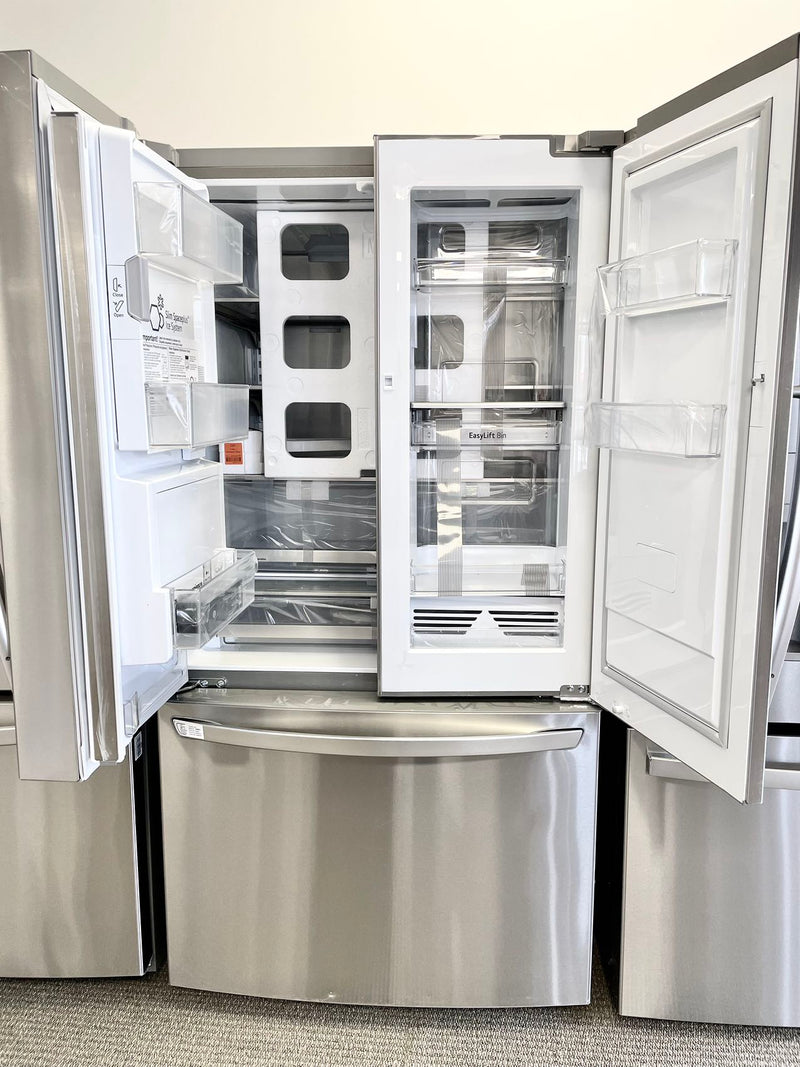 Clearance 30 cu. ft. French Door Smart Refrigerator, Door-In-Door, Dual Ice Makers with Craft Ice, PrintProof Stainless Steel